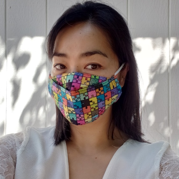 NEW! Halloween Fall Autumn Hand Made Face Masks - Picture 3 of 16